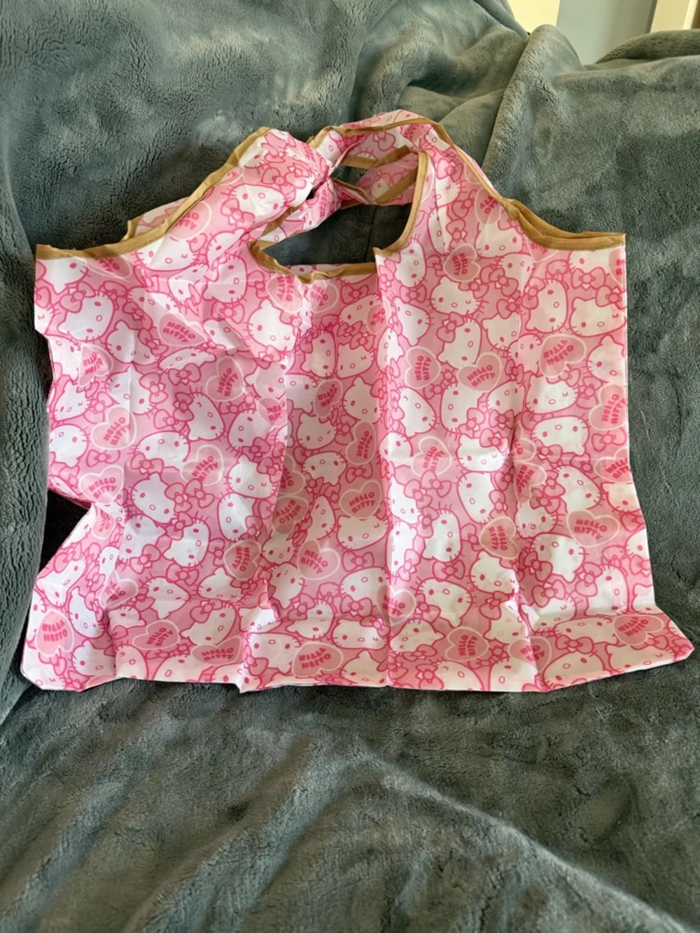 🩷Hello Kitty Foldable Shopper Tote Bag and Accessories Set - Over 20 Items